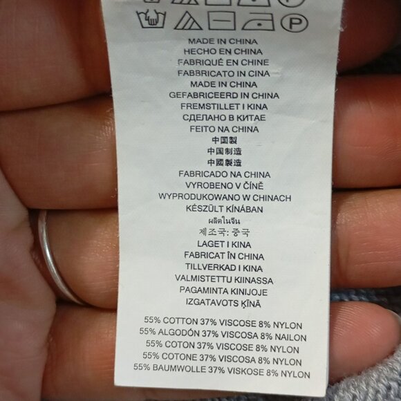 Michael Kors Sweater Womens Gray Long Sleeve Knit With Side Zipper Accents - Picture 6 of 13